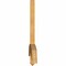 Ekena Millwork Bellingham Rough Sawn Timber Gable Bracket, Western Red Cedar, 108"W x 27"H x 2"D x 4"F, 6/12 Pitch GBW108X27X0204BEL00RWR - alternate 4